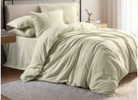 Постельное белье Washed Cotton First Choice - Arrow Cream (Турция), евро